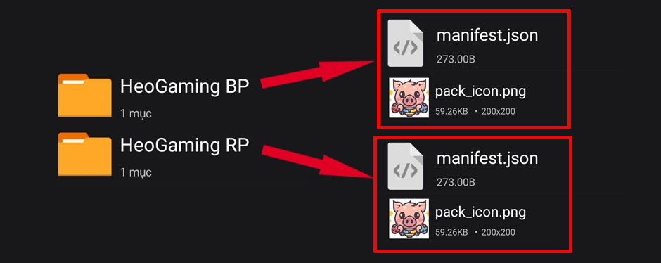 pack icon addon