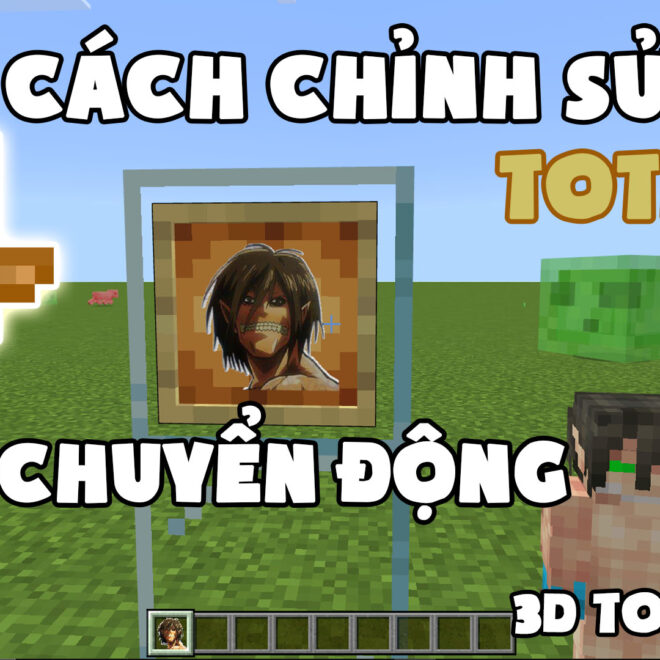 Cách tùy chỉnh Totem 3d + aninmation + âm thanh trên Minecraft PE/BE