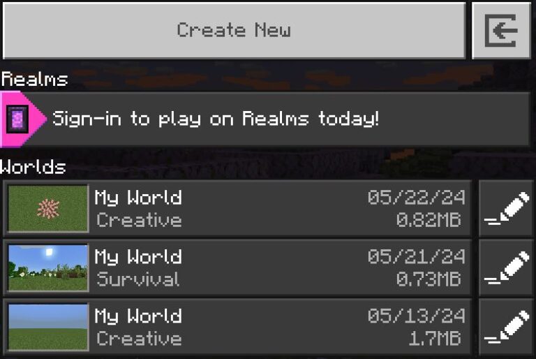 Cách lưu thế giới của bạn trên Minecraft