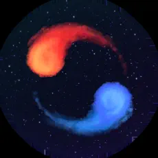 A dance of fire and ice