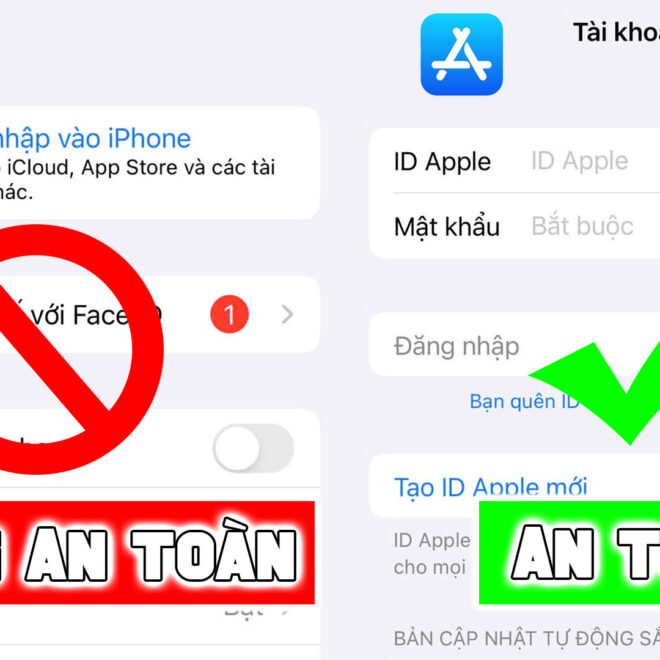 Hướng Dẫn Đăng Nhập Apple ID vào App Store An Toàn và Không Lo Bị Khóa Máy