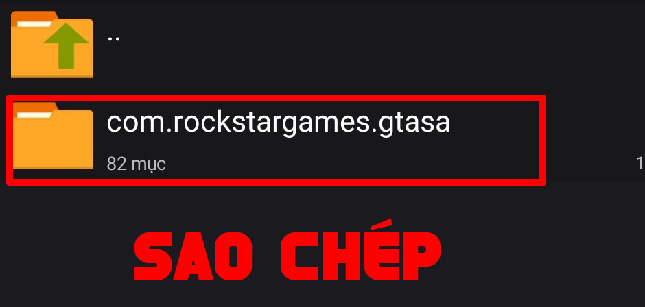 sao chép GTA SAN