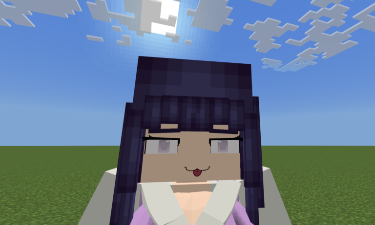 Jenny Mod Hinata Addon for Minecraft PE/BE Versions 1.19, 1.21+