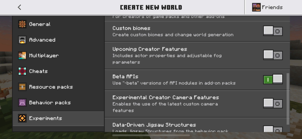 create world