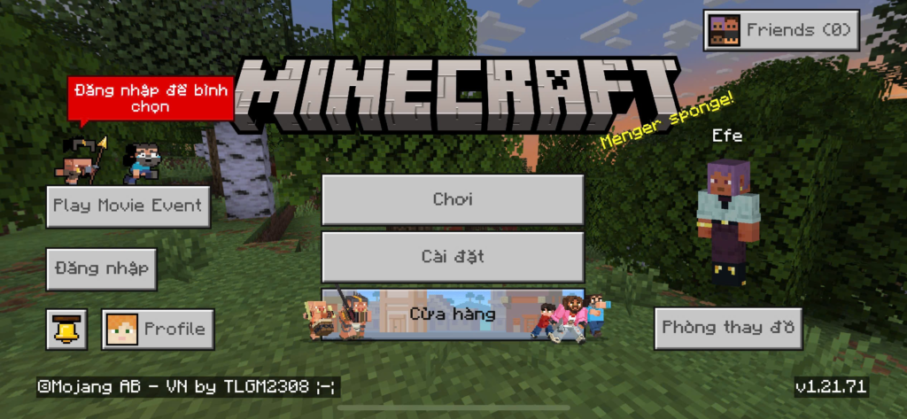 Tiếng việt Minecraft