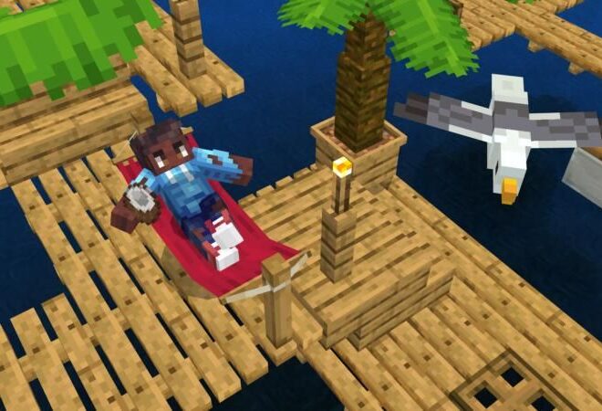 Tải Xuống Real Raft Survival Map Minecraft PE/BE: Sinh tồn trên biển