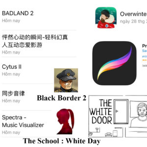 ID Procreate, Spectra, cytus II, Badland 2,  Overwinter và một số ứng dụng khác