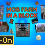 Mob Farm in a Block Add-On – Việt hóa
