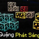Quặng phát sáng cho sinh tồn Minecraft