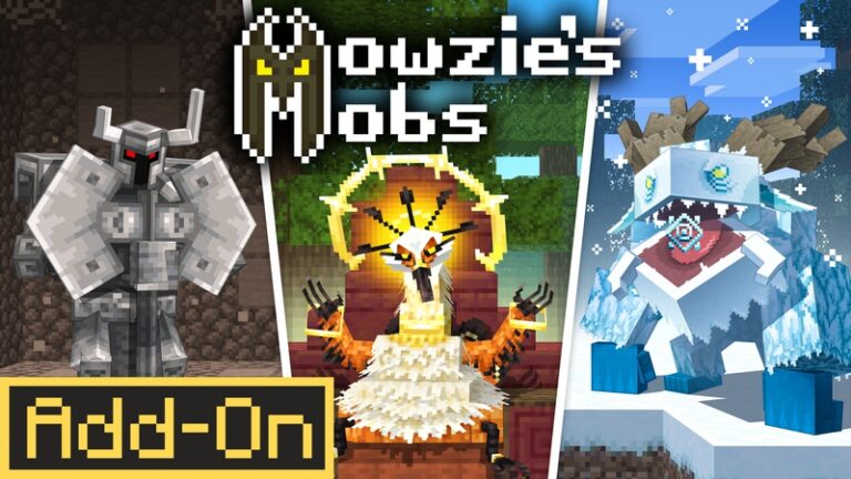 Mowzie’s Mobs Add-On – Việt hóa